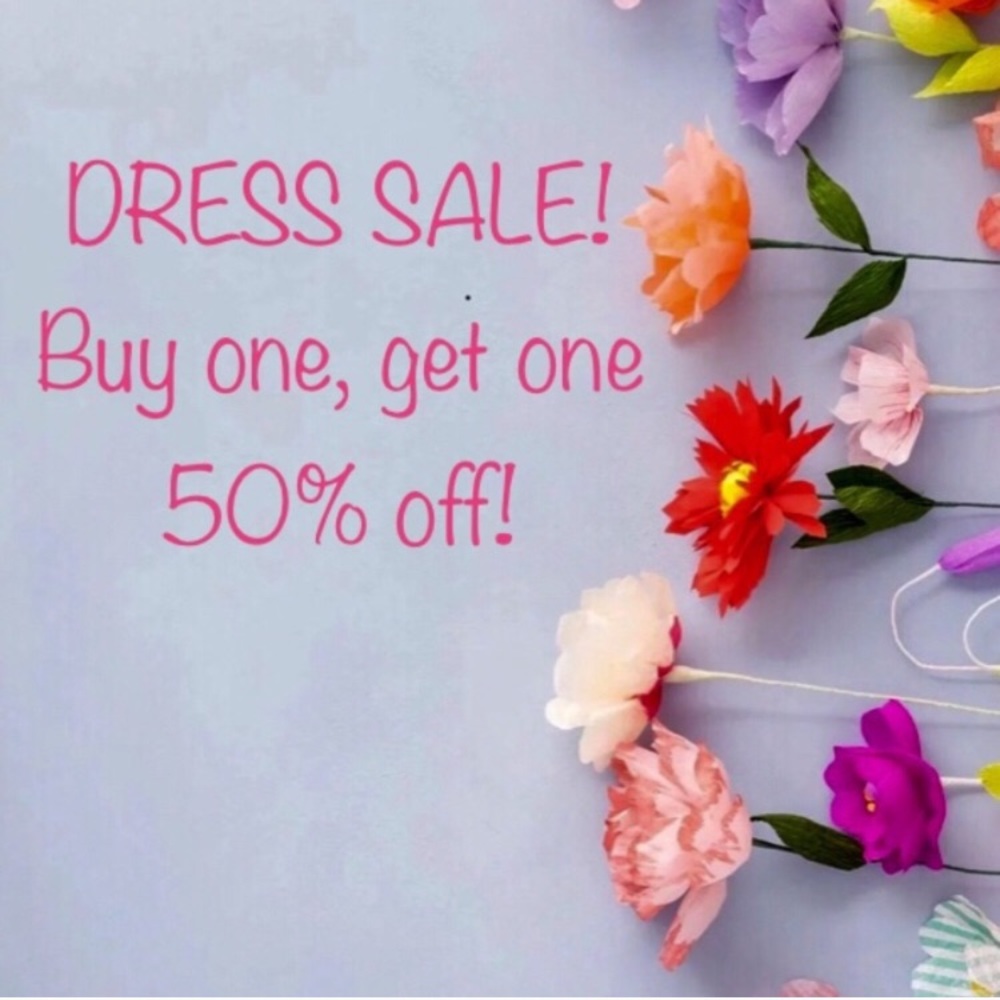 BOGO 50% OFF DRESS SALE🥰💓🤩🥳